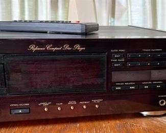 Pioneer PD-91 CD Player	5x18x17in	HxWxD
