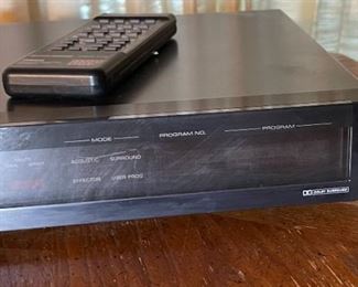 Yamaha DSP-1 Digital Sound Field Processor	3 x 17 x 12in	HxWxD
