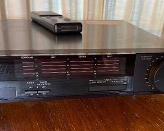 Mint Yamaha DSR-100 PRO Digital Surround Decoder DOLBY PRO LOGIC	3 x 17 x 13in	HxWxD
