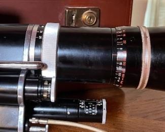 Bolex H16 Reflex 16mm Film Camera Kern-Paillard Vario-Switar 18-86mm H16 RX REX	Case:8x19x10in	HxWxD
