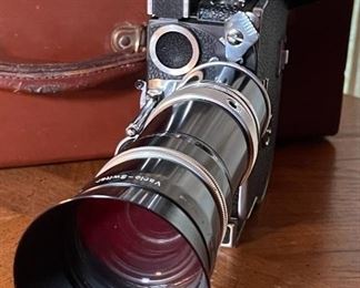 Bolex H16 Reflex 16mm Film Camera Kern-Paillard Vario-Switar 18-86mm H16 RX REX	Case:8x19x10in	HxWxD
