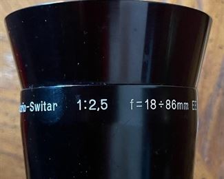 Bolex H16 Reflex 16mm Film Camera Kern-Paillard Vario-Switar 18-86mm H16 RX REX	Case:8x19x10in	HxWxD
