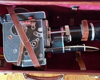 Bolex H16 Reflex 16mm Film Camera Kern-Paillard Vario-Switar 18-86mm H16 RX REX	Case:8x19x10in	HxWxD
