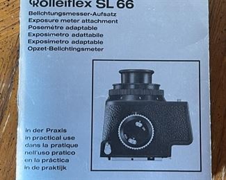 Rollei Rolleiflex SL66  Exposure Meter Viewfinder SL-66 Chimney Finder	14x3.5x3.75in	HxWxD
