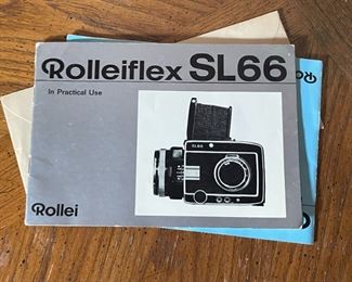 Rollei Rolleiflex SL66 Camera Body with Back & Case Medium Format SL-66	5x6x8in	HxWxD
