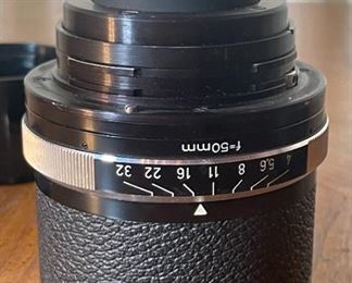 Carl Zeiss Distagon 50mm f/4 Lens for Rolleiflex Rollei SL66	4in H x 3.25in Diameter	

