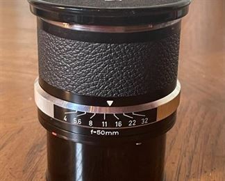 Carl Zeiss Distagon 50mm f/4 Lens for Rolleiflex Rollei SL66	4in H x 3.25in Diameter	
