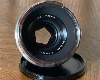 Carl Zeiss Planar 80mm f/2.8 Lens for Rolleiflex  Rollei SL66	3.25x2.5in	HxWxD
