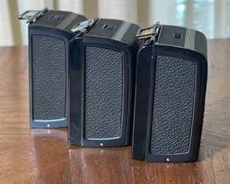 Lot of 3  Rolleiflex Sl66 Film Backs Rollei SL-66	4x3.5x2.5in	HxWxD
