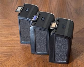 Lot of 3  Rolleiflex Sl66 Film Backs Rollei SL-66	4x3.5x2.5in	HxWxD
