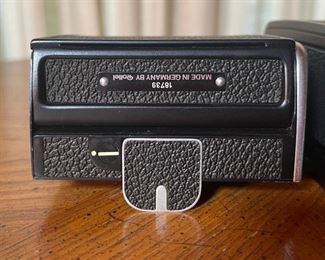 Lot of 3  Rolleiflex Sl66 Film Backs Rollei SL-66	4x3.5x2.5in	HxWxD
