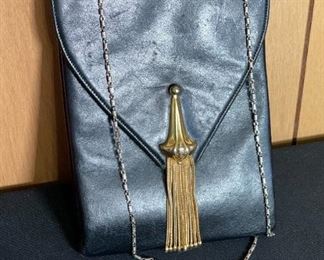 Harry Rosenfeld Leather Purse 1971	8.5 x 6in	
