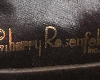 Harry Rosenfeld Leather Purse 1971	8.5 x 6in	
