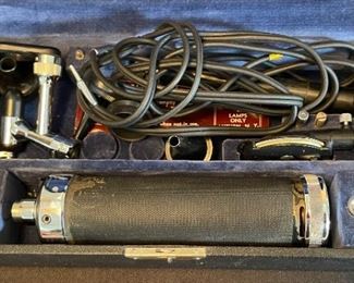 WWII Welch Allyn Co. Ophthalmoscope U.S. 3-540-800 US Military	2.5x8.5x9.5in	HxWxD
