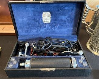 WWII Welch Allyn Co. Ophthalmoscope U.S. 3-540-800 US Military	2.5x8.5x9.5in	HxWxD
