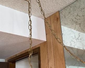 Mid Century Bamboo Swag Lamp	10.5x17.5x16.5in	HxWxD
