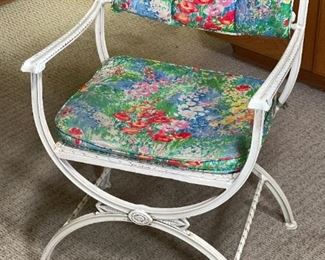 Vintage Cast Patio Table & Chairs	Table: 28x34x60in	HxWxD
