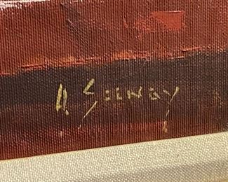 Original Art Floral Still Life	Frame: 31x27in	
