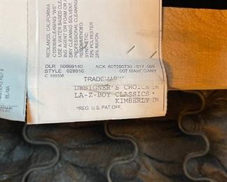 La-Z-Boy Classic Kimberly High Leg Recliner	41x29x36in	HxWxD
