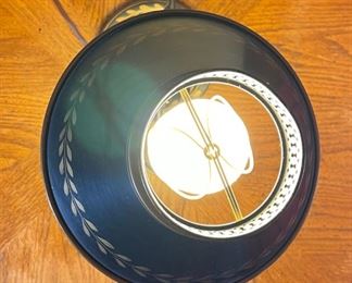 Vintage Tole Bouillotte desk lamp	17 x 12 x 9in	HxWxD
