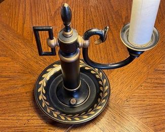 Vintage Tole Bouillotte desk lamp	17 x 12 x 9in	HxWxD
