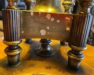 Vintage 4 Column Table Lamp	30 x 16in diameter	
