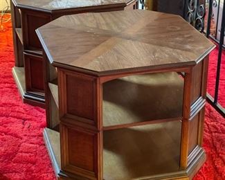 AS-IS 2pc Octagon side Tables	23 x 28 x 28in	HxWxD
