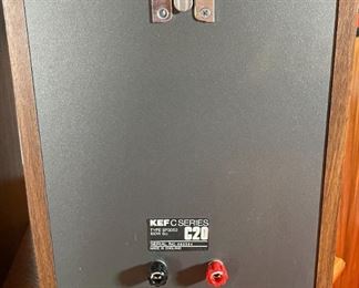 KEF C Series C20 Bookshelf Speakers Pair #2	13.5 x 9.75 x 8.5in	HxWxD
