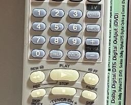 JVC HR-XVC1U DVD VCR Combo Unit 4 Head Hi-Fi VCR VHS	4 x 17 x 12in	HxWxD
