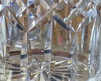 Waterford Crystal Lismore Biscuit Jar	6in H x 5in diameter	
