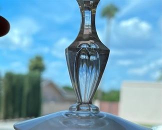 9pc Cut Glass martini Glasses	5 x 4.25in diameter	
