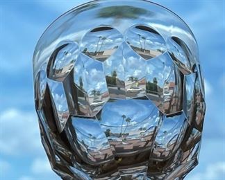 12pc ROYAL LEERDAM Ambassador Cut Crystal Cordial Glasses	5.25 x 2.5in	
