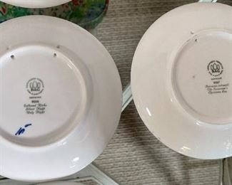 10pc B&G Bing Grondahl Christmas Plates 1980s	7.25in Diameter	
