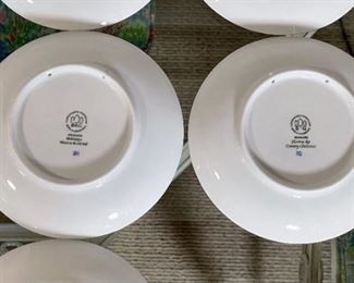 10pc B&G Bing Grondahl Christmas Plates 1990s #2	7.25in Diameter	
