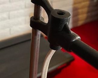 Antique Industrial Articulating Arm Floor  Lamp	52 inches high	
