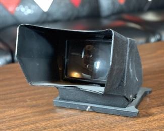 Large Format Viewfinder	7x6.5x10in Focus screen: 3 3/4 x 4 5/8	
