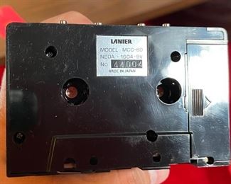 Vintage Harris Lanier MCC-60 Microsette Companion Diction Equipment Adapter		
