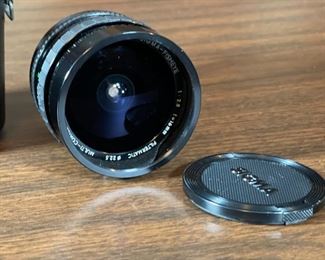 Sigma Fisheye 16mm f/2.8 Lens Nikon Mount	Case: 4x3.25in diameter	

