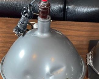 2pc Smith Victor Vintage Studio Photography Lights	14in x 12 in diameter	
