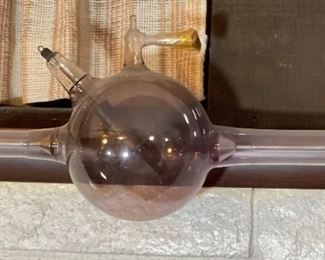 Antique Clover Leaf  Self-regulating X-Ray Tube  #2 Coolidge Gas tube	8 x 20 x 6in	HxWxD
