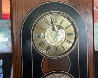 Bulova Hanging Wall Clock Weather Station	27.5 x 11.5 x 2.5in	HxWxD
