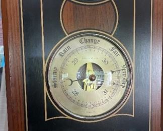 Bulova Hanging Wall Clock Weather Station	27.5 x 11.5 x 2.5in	HxWxD
