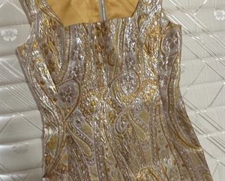 Vintage Scaasi-Boutique Martini Dress & Coat Vendome	SZ 12	
