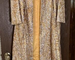 Vintage Scaasi-Boutique Martini Dress & Coat Vendome	SZ 12	
