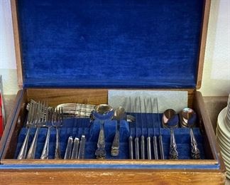 Mix Match Silver Plate Flatware		
