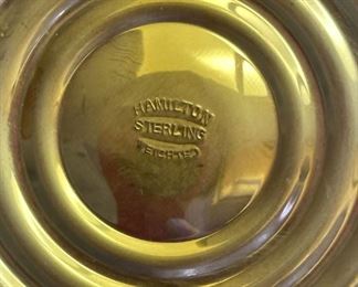 2pc Hamilton Sterling Silver Sugar and Creamer		
