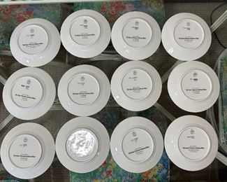 12pc Vintage Royal Copenhagen Hans Christian Andersen Collector Plates	7.5in	
