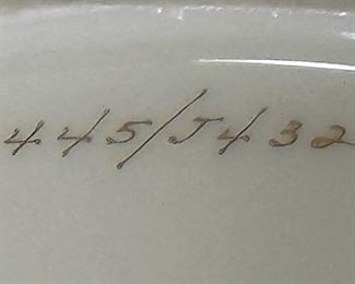 Lenox Joseph Horne Plate	10.5in Diameter	
