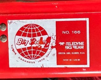Vintage Big Beam Flashlight No 166		
