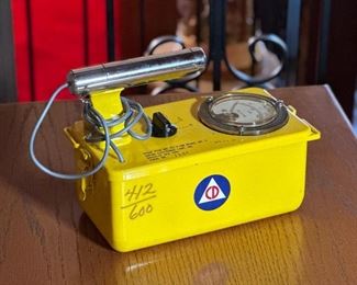 Vintage Anton Radiological Survey Meter CD-V-700 Model 6-Geiger Counter-1962 #1 CDV		
